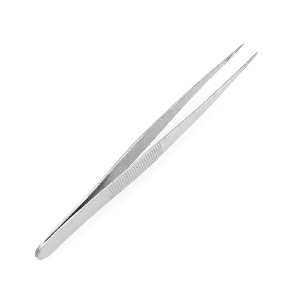 ENK - Enkay 4 1/2 Straight Tweezers Stainless Steel Carded - ENK1042C