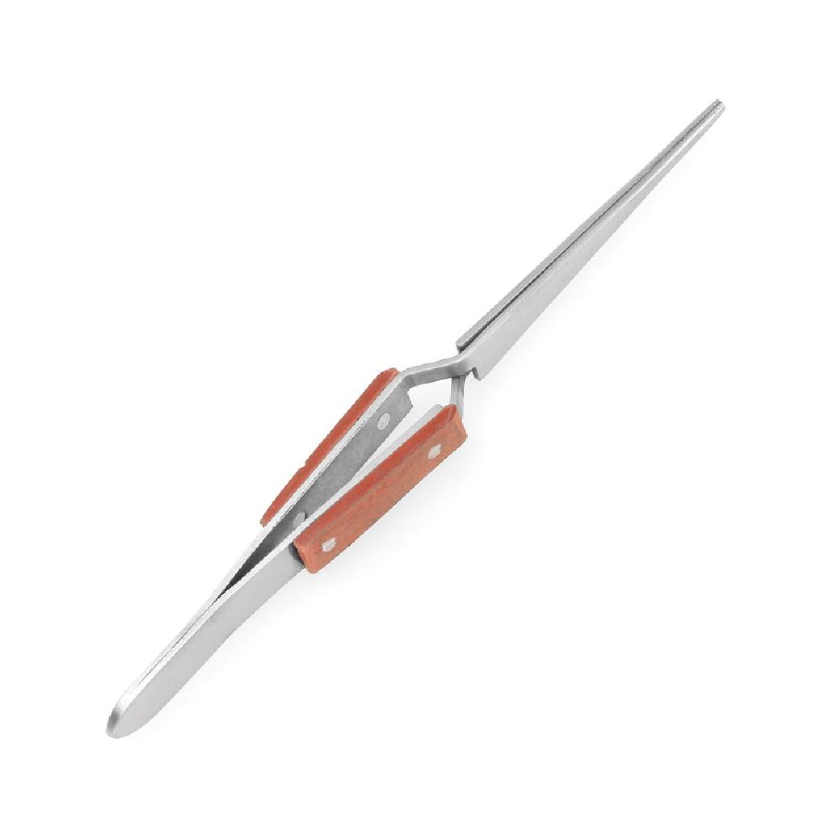 ENK - Enkay Tweezer Wood Handle Straight Carded - ENK1046C