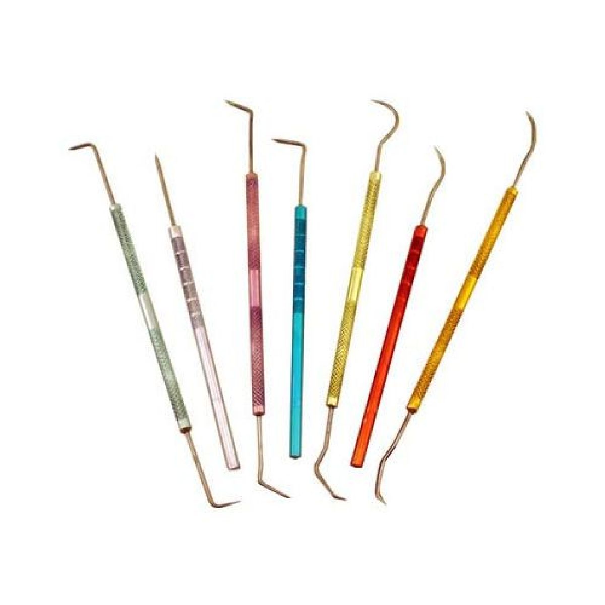 ENK - Enkay 7pc Colored Dental Pick Set - ENK3537P