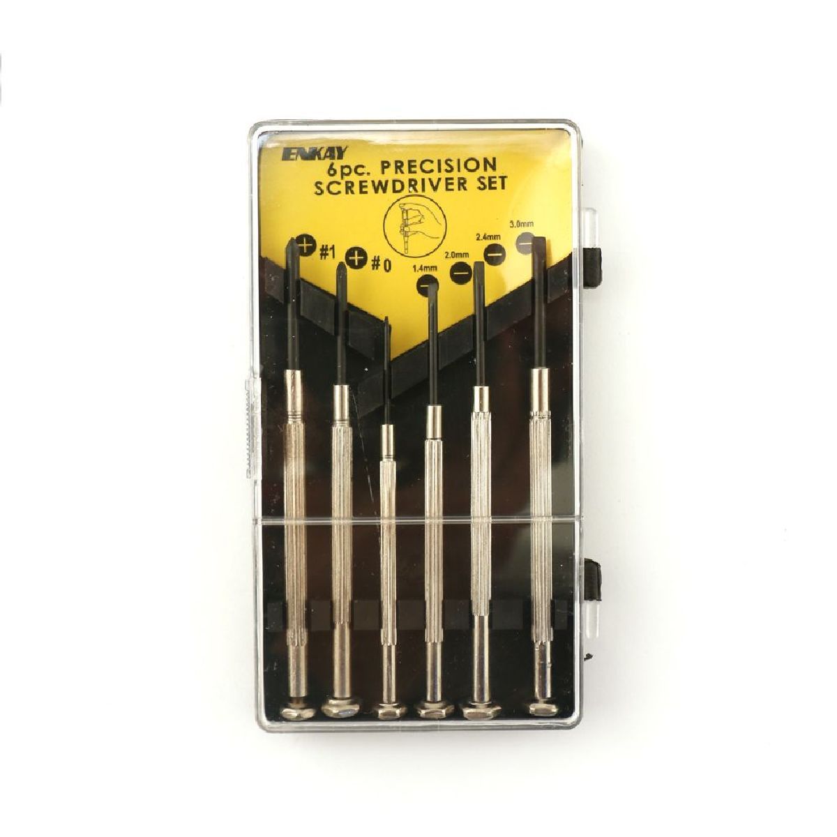 ENK - Enkay 6pc Precision Screwdriver Set carded - ENK3633