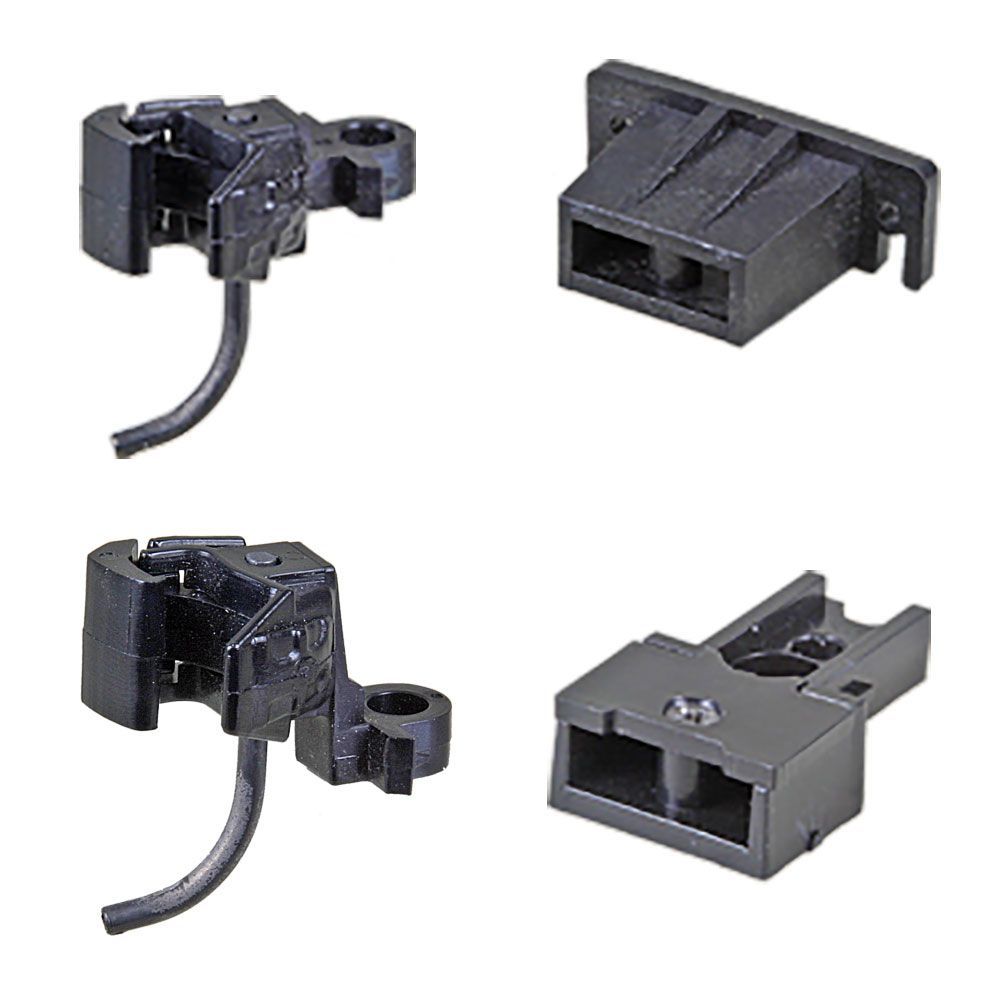 Kadee HO Plastic Draft Gear Boxes+Lids - 10 Pair/ 1/87 - KDE232