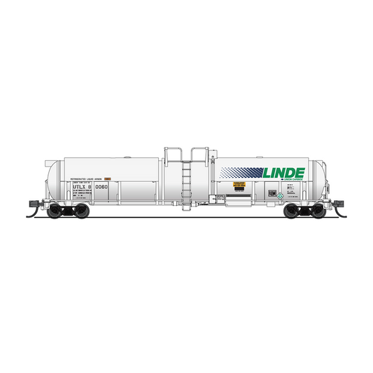 Broadway Limited N Cryogenic Tank Car Linde 2pk