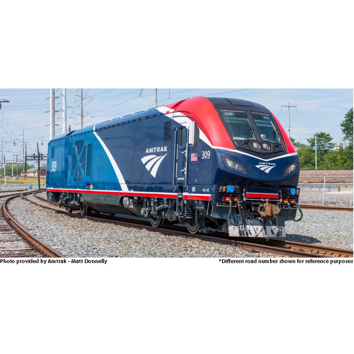 Kato N Scale ALC-42 Charger Diesel Amtrak Ph VII #314