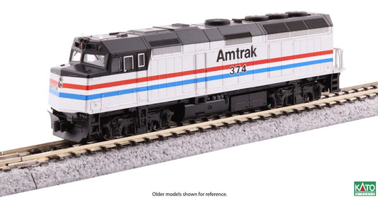Kato EMD F40PH No Ditch light Amtrak Phase III #350 1/160 - KAT1766108