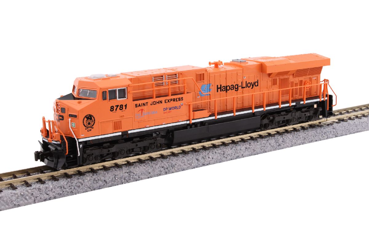Kato N ES44AC Diesel CP #8757/Hapag-Lloyd 1/160 - KAT1768961