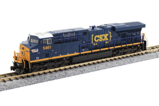 Kato N ES44AC Diesel CSX #5461/SBD Boxcar Logo 1/160 - KAT1768963