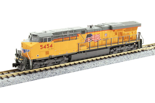 Kato N ES44AC Diesel UP #5454/Flag/DCC Sound 1/160 - KAT1768966S