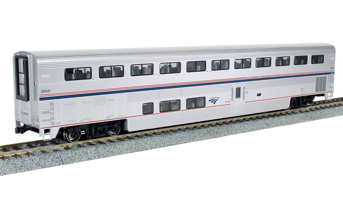 Kato Amtrak Superliner I Coach Phase VI #34055 1/87 - KAT356059