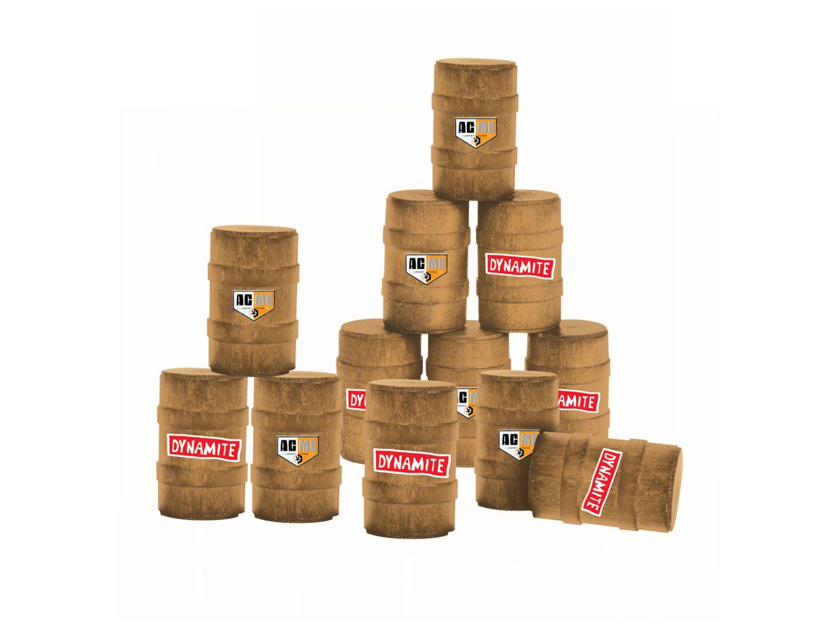 Lionel O RTR ACME Dynamite Powder Barrel Pack 1/48 - LNL2430010