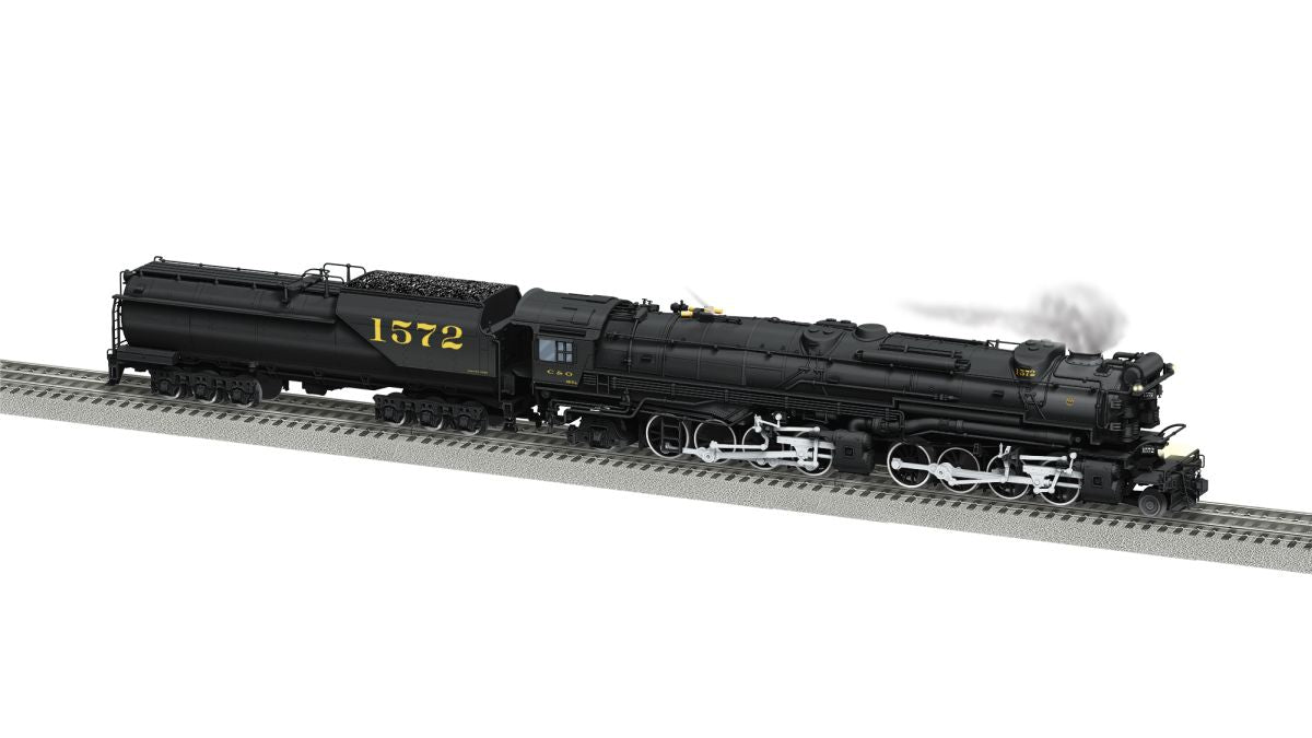 Lionel O BTO C&O LEGACY H7 2-8-8-2 #1572 1/48 - LNL2431550