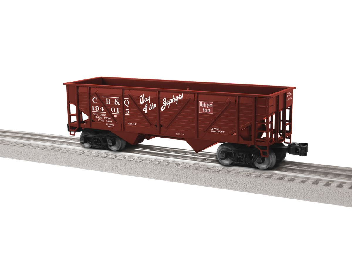 Lionel O 2-Bay Hopper CB&Q 3-Pack #1 1/48 - LNL2442080