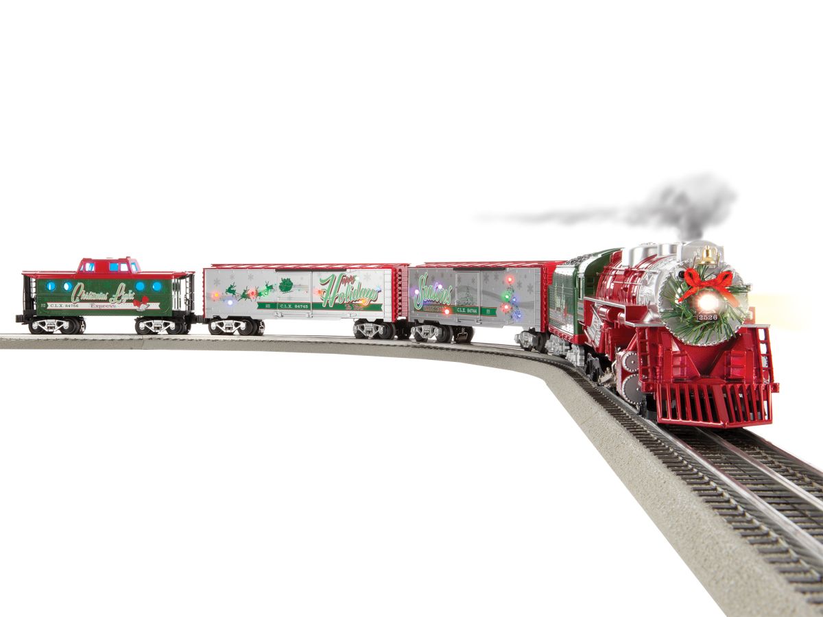 Lionel O RTR LC Christmas Light Express Freight Set 1/48 - LNL2623100