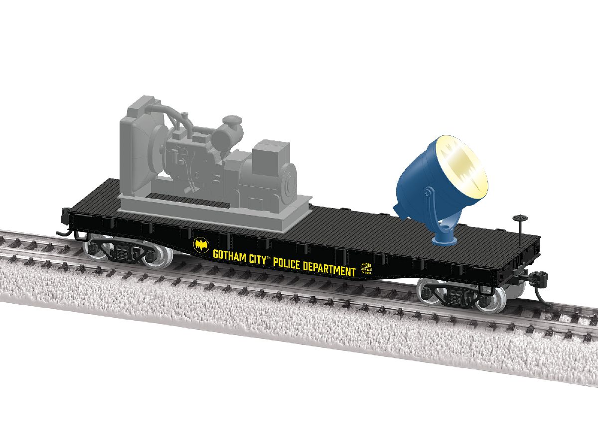 Lionel HO RTR Batman Searchlight Car 1/87 - LNL2654010