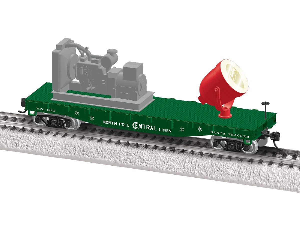 Lionel HO RTR Santa Tracker Searchlight Car 1/87 - LNL2654020