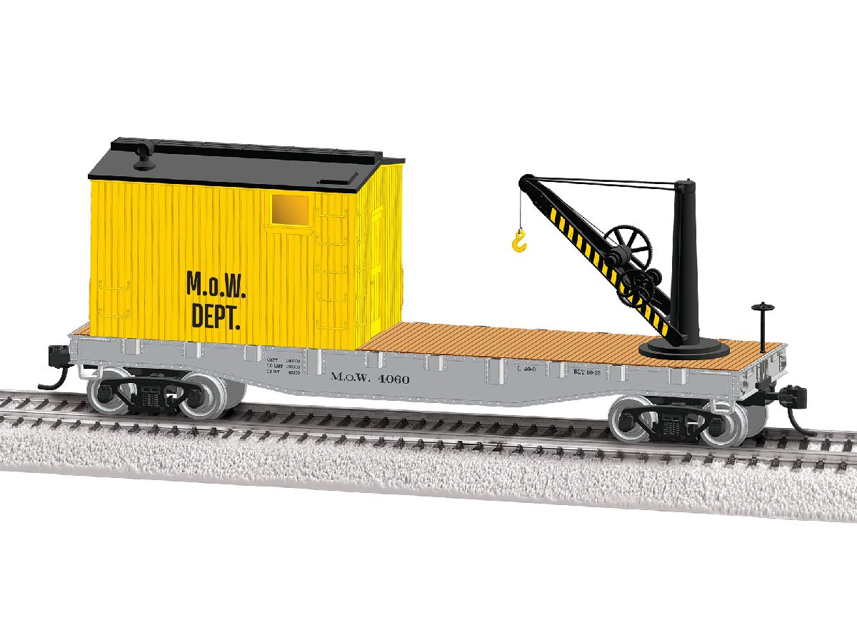 Lionel HO RTR MOW Crane Car 1/87 - LNL2654060