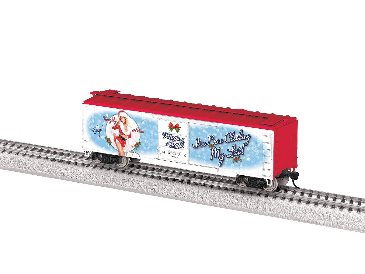 Lionel HO RTR Wings Of Angels HO Christmas Boxcar #2 (Olga) 1/87 - LNL2654150