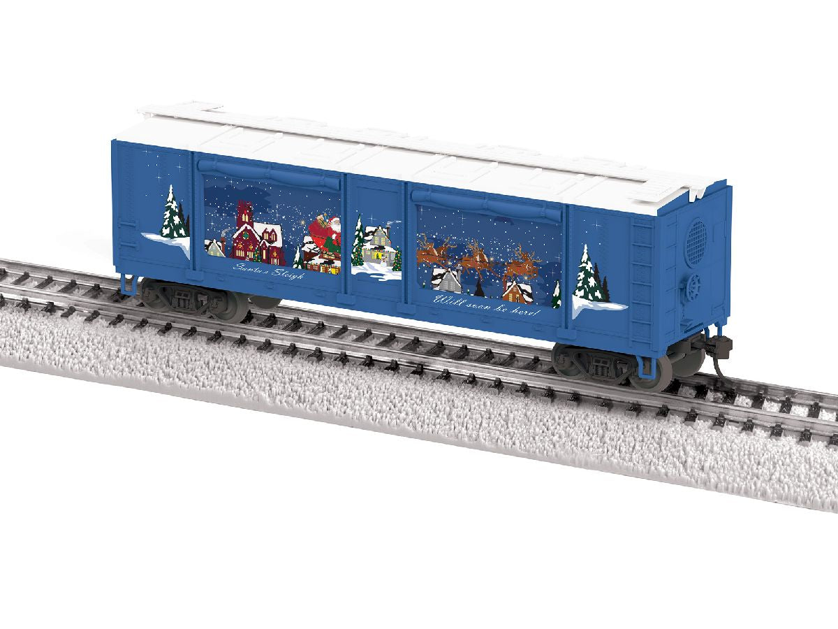 Lionel HO RTR Santa's Sleigh Ride Aquarium Car 1/87 - LNL2654260