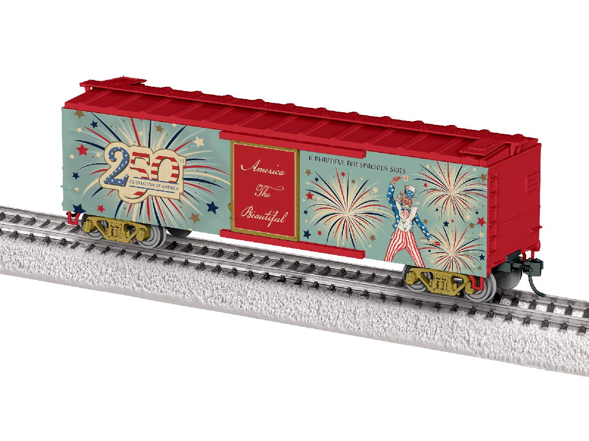 Lionel HO RTR US 250 Sound Boxcar 1/87 - LNL2654310