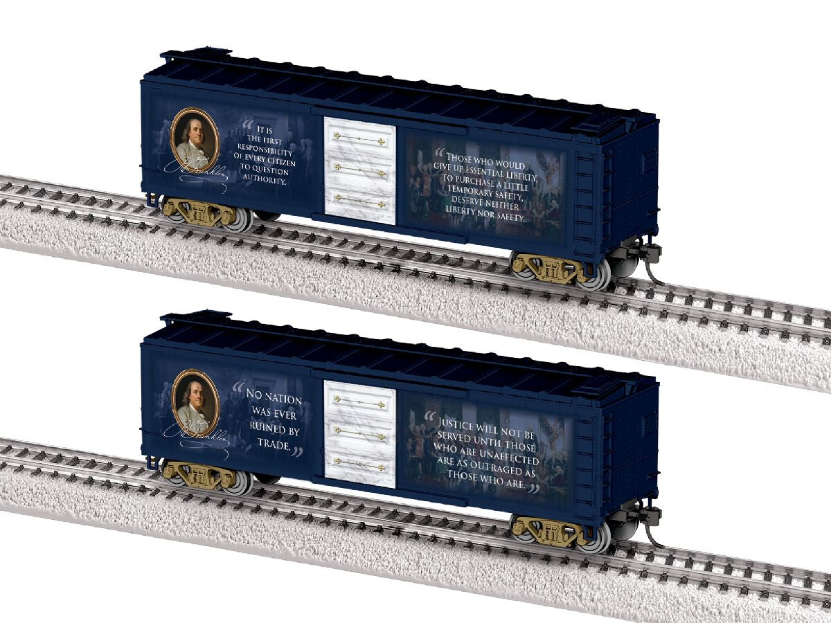 Lionel HO RTR HO MUSA Boxcar - Ben Franklin 1/87 - LNL2664130