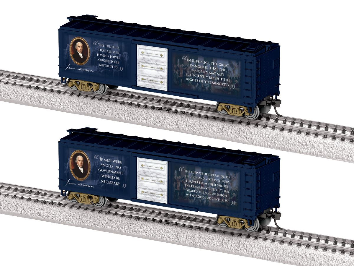 Lionel HO RTR HO MUSA Boxcar - James Madison 1/87 - LNL2664140