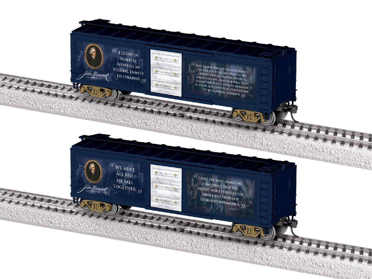 Lionel HO RTR HO MUSA Boxcar -John Hancock 1/87 - LNL2664150