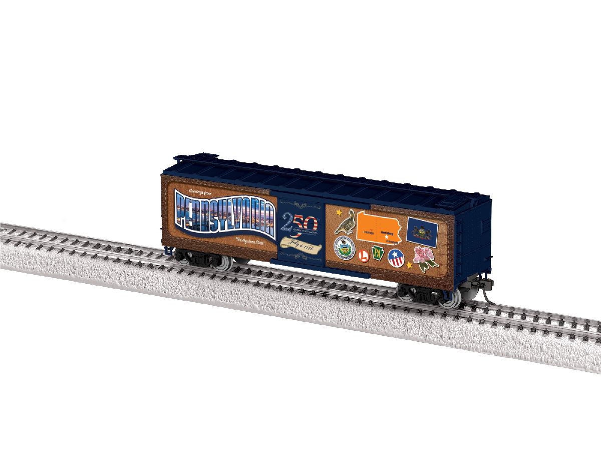 Lionel HO RTR PRR HO MUSA Boxcar 1/87 - LNL2664170