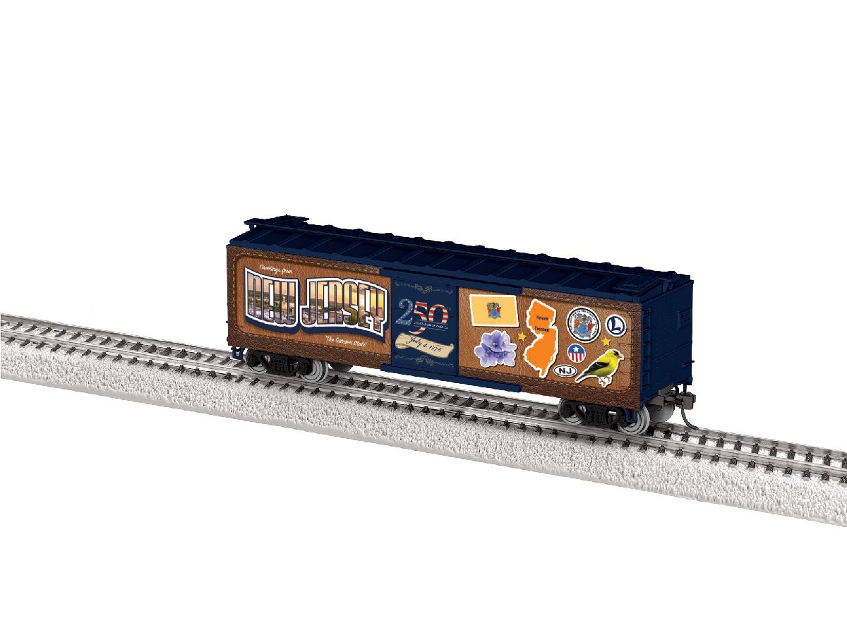 Lionel HO RTR New Jersey HO MUSA Boxcar 1/87 - LNL2664180