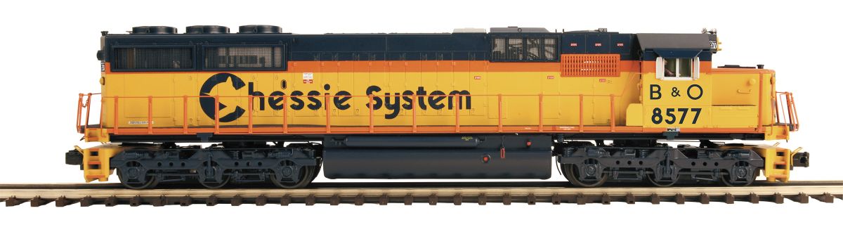 MTH O SD50 Diesel Chessie #8577/3.0 1/48 - MTH20218941