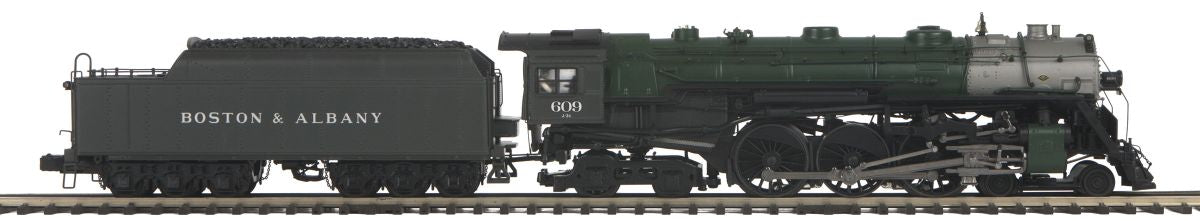 MTH O B&A J1e 4-6-4 Hudson Steam Loco #609/3.0 1/48 - MTH2038631