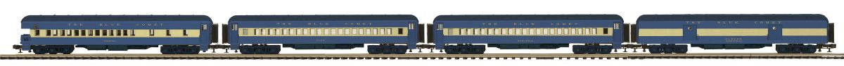 MTH O CNJ Blue Comet Madison Car 4pk 1/48 - MTH2040083