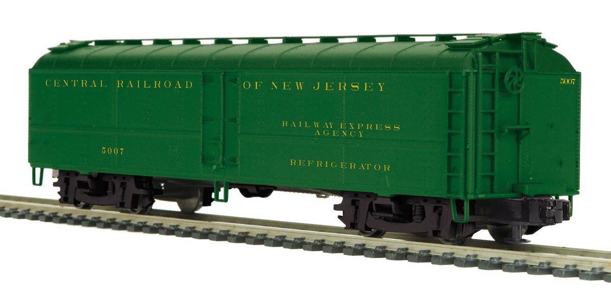 MTH O R50B Express Reefer CNJ/grn 1/48 - MTH2094751