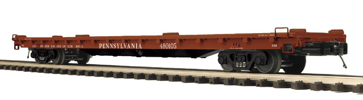 MTH O PRR 60 Flat Car 1/48 - MTH2095854