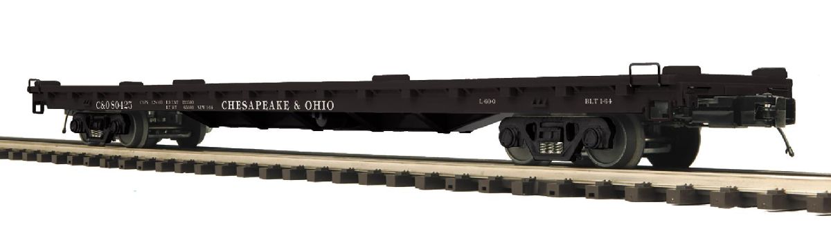 MTH O C&O 60 Flat Car 1/48 - MTH2095857