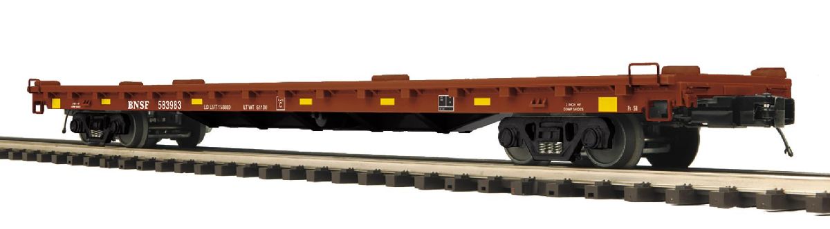 MTH O BNSF 60 Flat Car 1/48 - MTH2095860