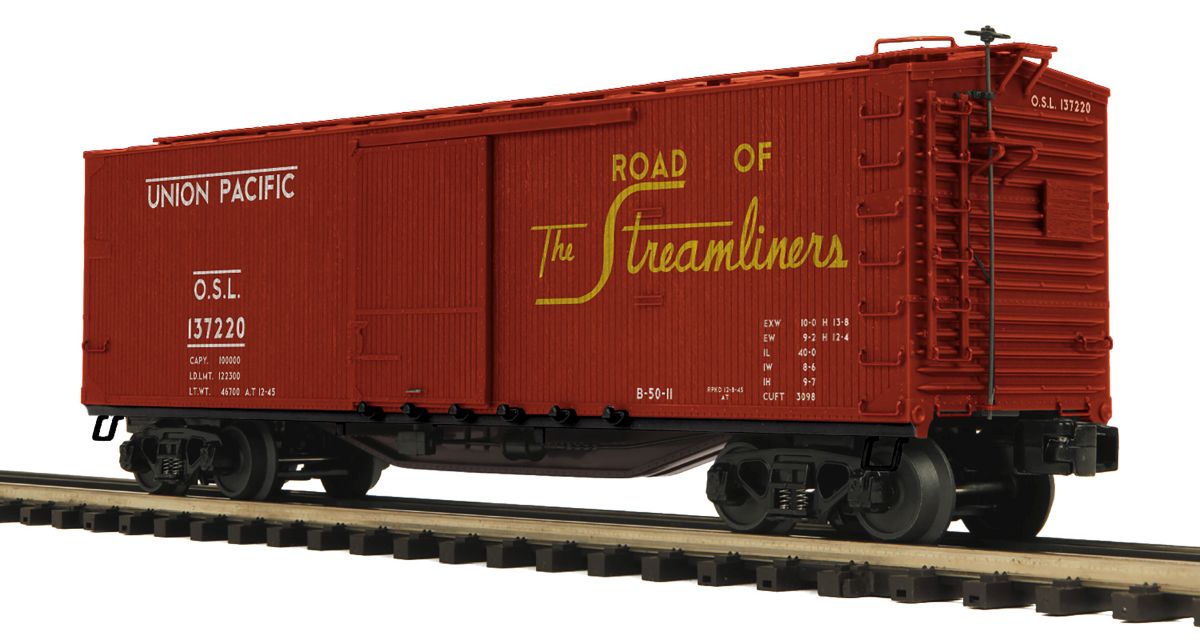 MTH O 40' USRA Double Sheathed Boxcar UP 1/48 - MTH2099324