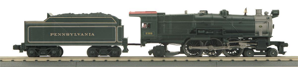 MTH O K-4 4-6-2 Steam Loco PRR/Red&Gold Striping/3.0 1/48 - MTH3019011
