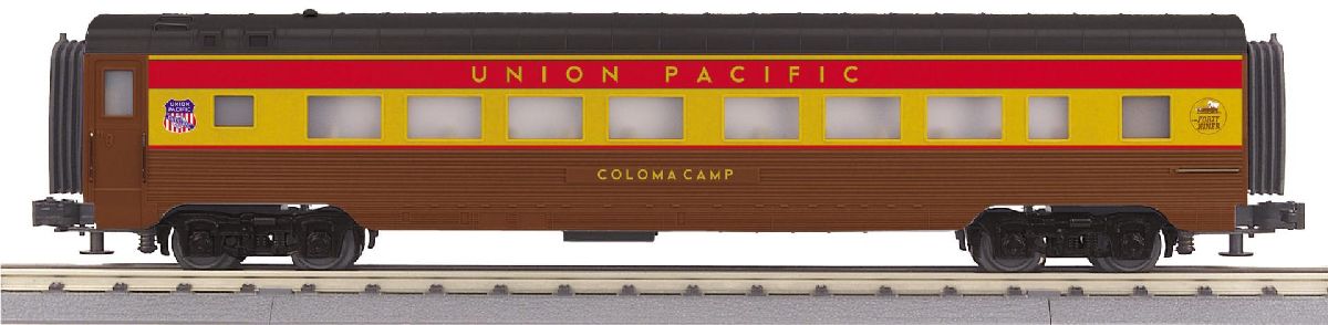 MTH O UP Streamlined Coach Car 49er 1/48 - MTH3068324
