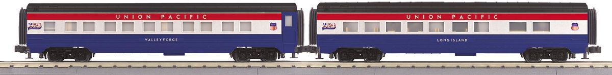 MTH O Semiquincentennial 2-Car Streamlined Sleeper/Diner Set 1/48 - MTH3068327