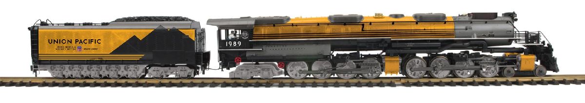 MTH G Denver Rio Grande 4-8-8-4 Big Boy w/ 3.0 #1989 Coal 1/32 - MTH7030531