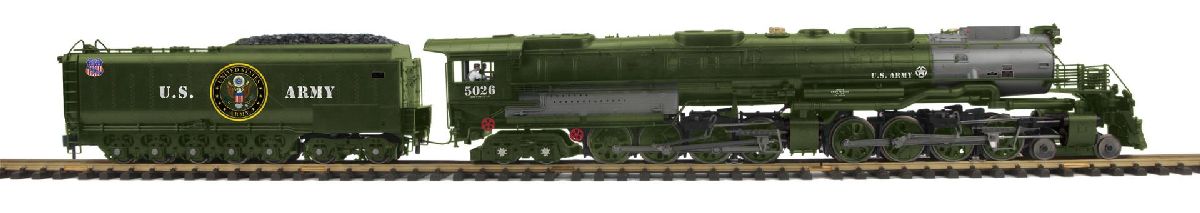 MTH G U.S. Army 4-8-8-4 Big Boy w/ 3.0 #5026 Coal 1/32 - MTH7030541