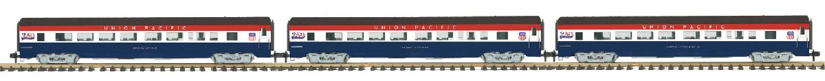MTH G UP 3-Car Streamlined Passenger Set 250th 1/32 - MTH7065043