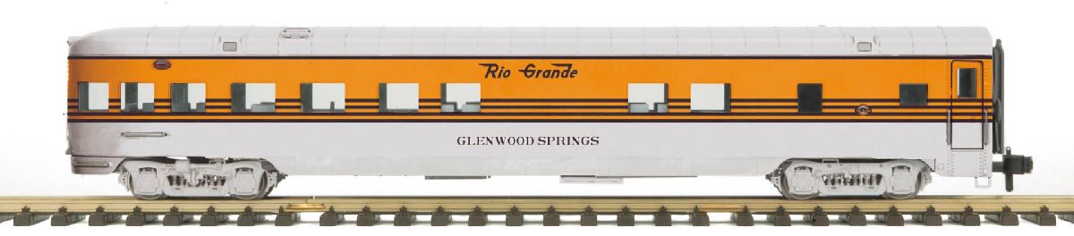 MTH G Denver Rio Grande Streamlined Observation Car 1/32 - MTH7068042