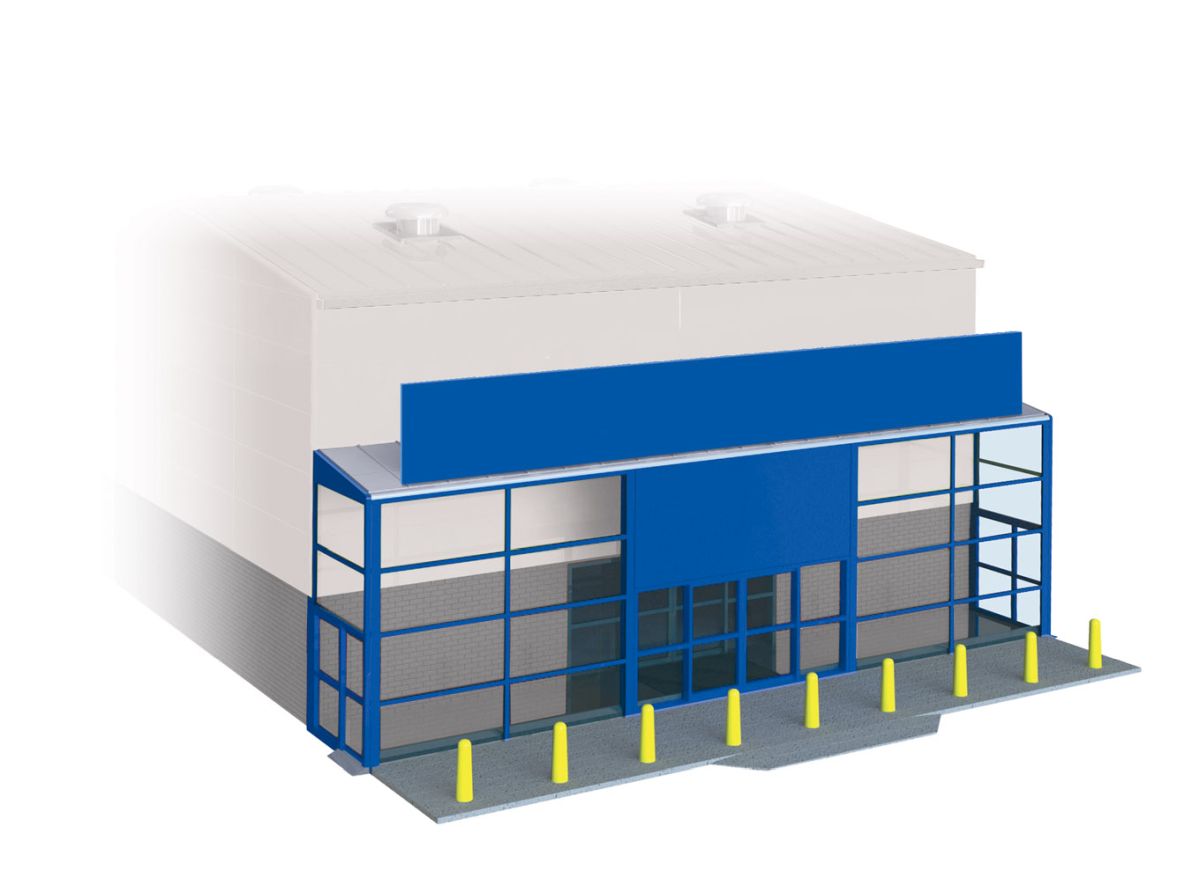 PPC - Peco HO Supermarket Frontage 1/87 - PPCSSM310