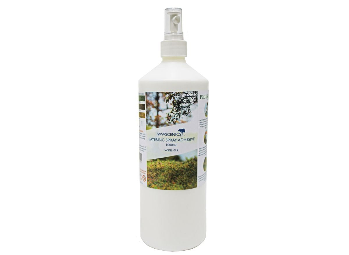 PPC - Peco Static Grass Layering Spray Adhesive 1000ml - PPCWSGL015