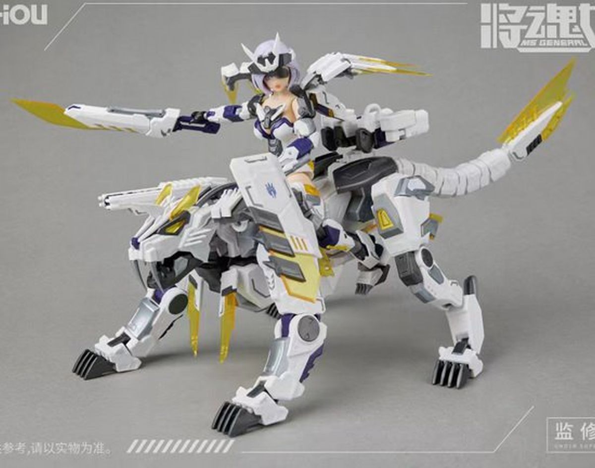 SIMPro Models MS General MG-06 Xiahou Dun x Lu Wu Mecha 1/12 Scale Model K 1/12 - SIM2003