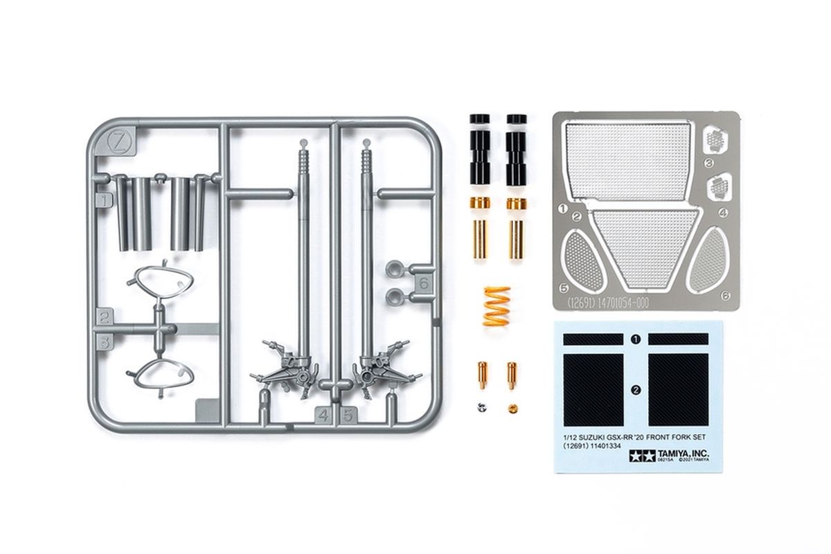 Tamiya Suzuki GSX-RR '20 Fnt Fork Set - TAM12691