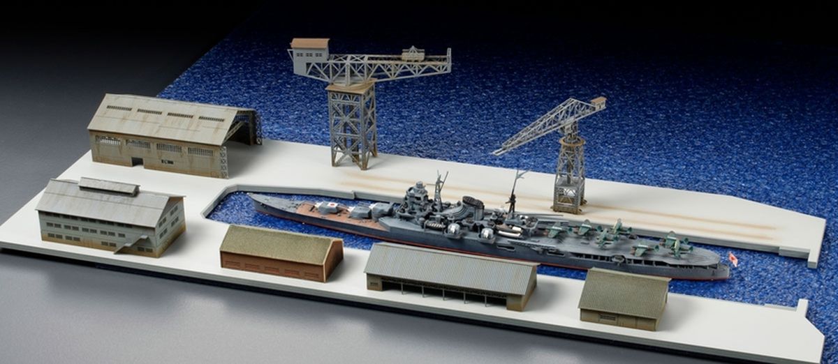 Tamiya Scenery Mogami Port - TAM25416