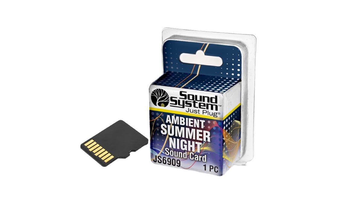 Woodland Scenics Sound Card Ambient Summer Night - WDS6909