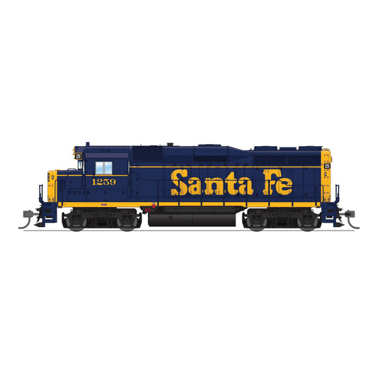 Broadway Limited HO Scale EMD GP30 ATSF 1259 Bookend Scheme Paragon4 Sound/DC/DCC HO