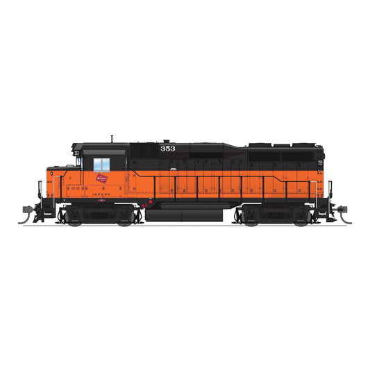 Broadway Limited HO Scale EMD GP30 MILW 353 Orange & Black Paragon4 Sound/DC/DCC HO